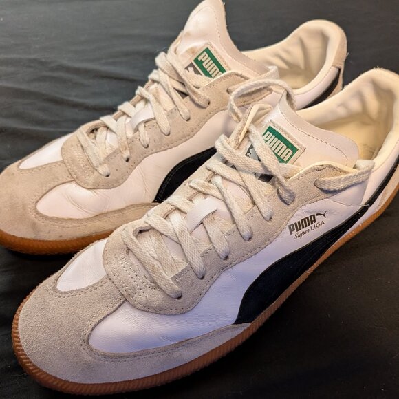 Puma Men's Super Liga OG Retro Sneakers - Used - 12 - Picture 1 of 10